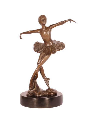 Bronzen beeld ballerina type 28 Bronzen beeld ballerina type 28