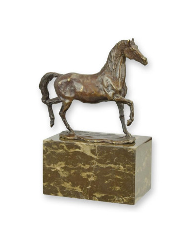 Bronzen beeld van een dravend paard type 2