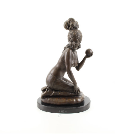 Bronzen beeld Marokkaanse danser