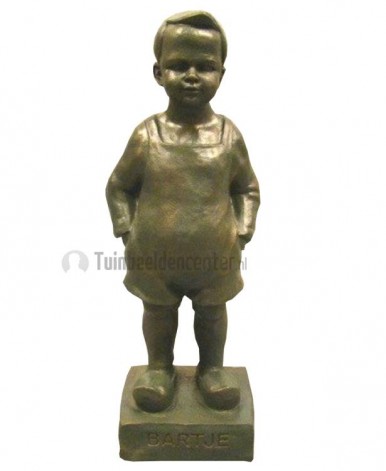 Tuinbeeld Bartje brons