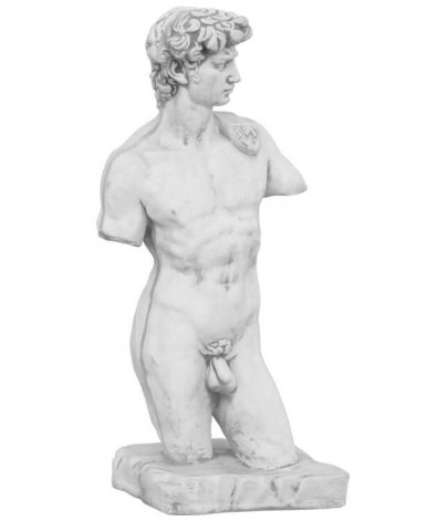 Torso David beton Torso David beton