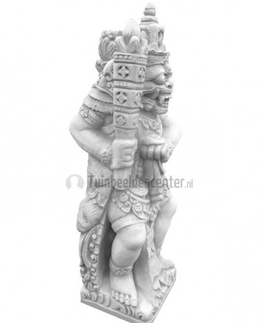 Balinese tempelwachter beeld Balinese tempelwachter beeld